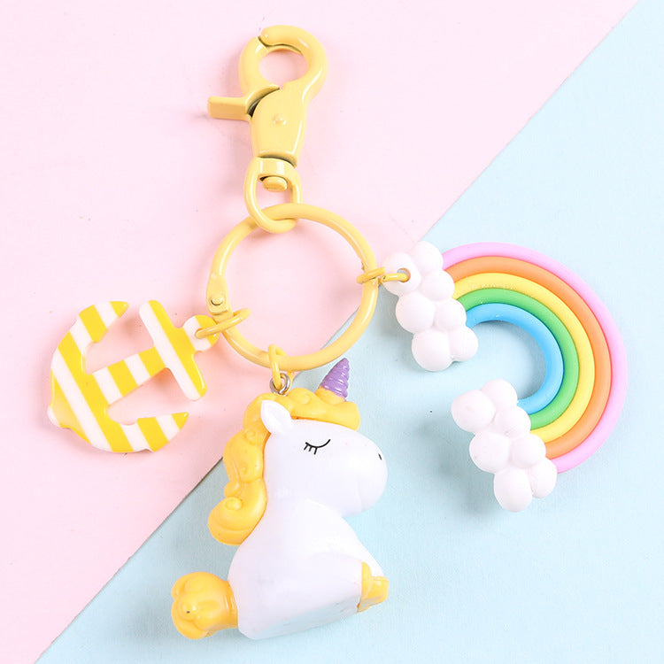 Wholesale Fur Ball My Little Pony Resin Keychain